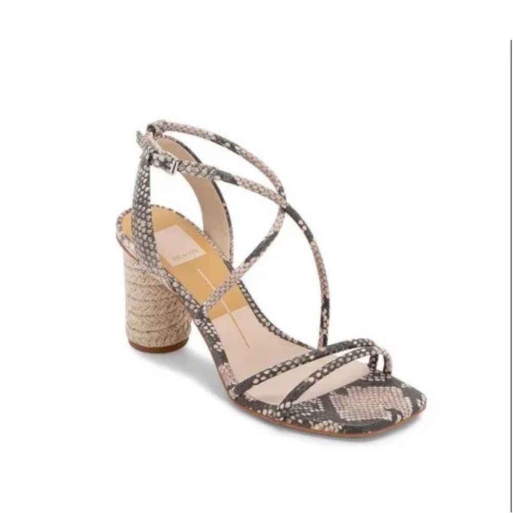 Dolce Vita Nico Snakeskin Heels